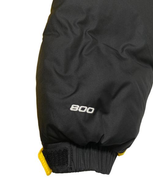 THE NORTH FACE（ザ ノース フェイス）THE NORTH FACE (ザ ノース フェイス) SUPREME (シュプリーム) 800-Fill Half Zip Hooded Pullover イエロー×ブラック サイズ:Mの古着・服飾アイテム