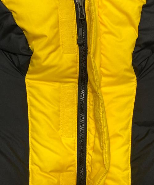 THE NORTH FACE（ザ ノース フェイス）THE NORTH FACE (ザ ノース フェイス) SUPREME (シュプリーム) 800-Fill Half Zip Hooded Pullover イエロー×ブラック サイズ:Mの古着・服飾アイテム