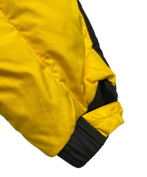 THE NORTH FACE（ザ ノース フェイス）THE NORTH FACE (ザ ノース フェイス) SUPREME (シュプリーム) 800-Fill Half Zip Hooded Pullover イエロー×ブラック サイズ:Mの古着・服飾アイテム