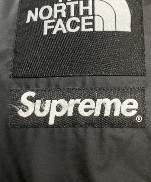 THE NORTH FACE（ザ ノース フェイス）THE NORTH FACE (ザ ノース フェイス) SUPREME (シュプリーム) 800-Fill Half Zip Hooded Pullover イエロー×ブラック サイズ:Mの古着・服飾アイテム