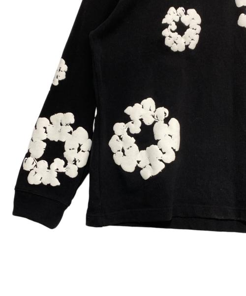 Denim Tears（デニムティアーズ）Denim Tears (デニムティアーズ) COTTON WREATH LONG SLEEVE T-SHIRT ブラック サイズ:XLの古着・服飾アイテム