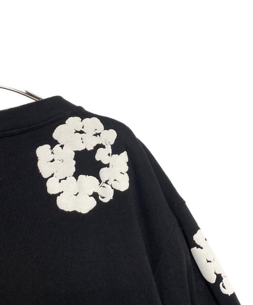Denim Tears（デニムティアーズ）Denim Tears (デニムティアーズ) COTTON WREATH LONG SLEEVE T-SHIRT ブラック サイズ:XLの古着・服飾アイテム