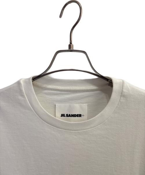 JIL SANDER+（ジルサンダープラス）JIL SANDER+ (ジルサンダープラス) LOGO T-SHIRT CN SS ホワイト サイズ:Sの古着・服飾アイテム