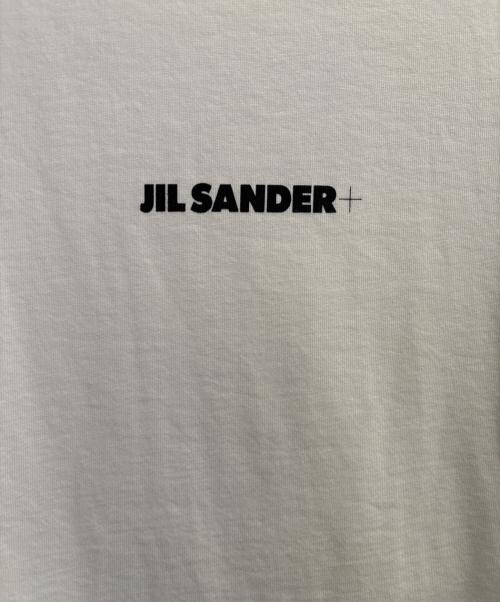 JIL SANDER+（ジルサンダープラス）JIL SANDER+ (ジルサンダープラス) LOGO T-SHIRT CN SS ホワイト サイズ:Sの古着・服飾アイテム
