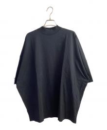 JIL SANDER（ジルサンダー）の古着「モックネックカットソー」｜ネイビー