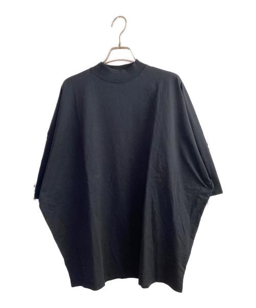 JIL SANDER（ジルサンダー）JIL SANDER (ジルサンダー) モックネックカットソー ネイビー サイズ:Mの古着・服飾アイテム