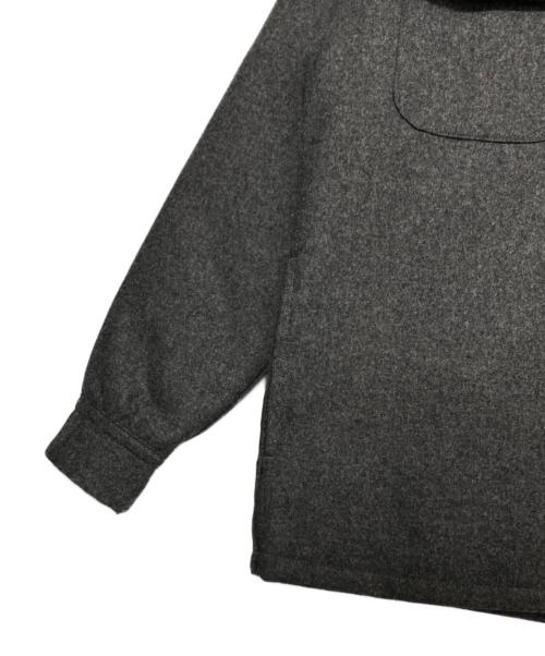 MINEDENIM（マインデニム）MINEDENIM (マインデニム) PENDLETON (ペンドルトン) Wool Quiltliner Open Collar SH グレー サイズ:2の古着・服飾アイテム