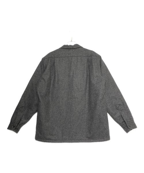 MINEDENIM（マインデニム）MINEDENIM (マインデニム) PENDLETON (ペンドルトン) Wool Quiltliner Open Collar SH グレー サイズ:2の古着・服飾アイテム