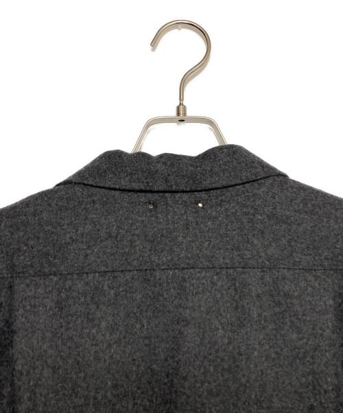 MINEDENIM（マインデニム）MINEDENIM (マインデニム) PENDLETON (ペンドルトン) Wool Quiltliner Open Collar SH グレー サイズ:2の古着・服飾アイテム