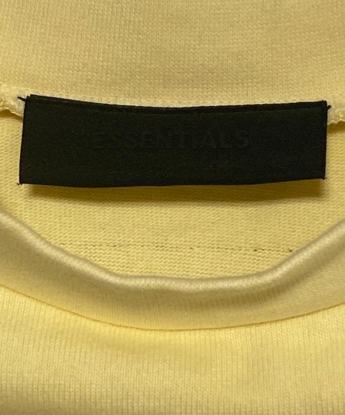 FOG ESSENTIALS（フィアオブゴッド エッセンシャル）FOG ESSENTIALS (フィアオブゴッド エッセンシャル) フロントロゴ スウェット イエロー サイズ:Lの古着・服飾アイテム