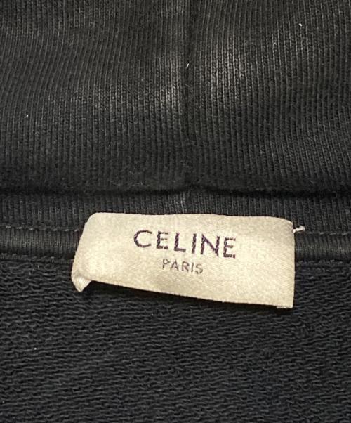 CELINE（セリーヌ）CELINE (セリーヌ) Hoodie In Cotton Fleece With Artist Print ブラック サイズ:Sの古着・服飾アイテム