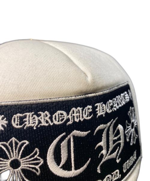 CHROME HEARTS（クロムハーツ）CHROME HEARTS (クロムハーツ) CH Hollywood Trucker Hat Black/White ブラック×ホワイト サイズ:53-60の古着・服飾アイテム
