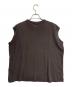KAPITAL (キャピタル) 20/-天竺 ノースリーブBIG-T(バーニングピアノマンpt) ブラウン サイズ:1：17000円