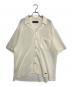 WACKO MARIA（ワコマリア）の古着「SUMMER KNIT OPEN COLLAR SHIRT（WHITE」｜ホワイト