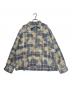A BATHING APE（ア ベイシング エイプ）の古着「BLEACHED BAPE CHECK SHIRT JACKET」｜スカイブルー