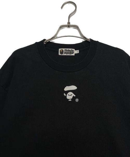A BATHING APE（ア ベイシング エイプ）A BATHING APE (ア ベイシング エイプ) スウェット ブラック サイズ:Lの古着・服飾アイテム
