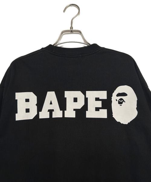 A BATHING APE（ア ベイシング エイプ）A BATHING APE (ア ベイシング エイプ) スウェット ブラック サイズ:Lの古着・服飾アイテム