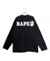 A BATHING APE (ア ベイシング エイプ) スウェット ブラック サイズ:L：18000円