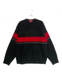 SUPREME（シュプリーム）の古着「Brushed Stripe Sweater」｜ブラック
