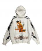 SUPREMEシュプリーム）の古着「25FW Wings Zip Up Hooded Sweatshirt」｜ホワイト