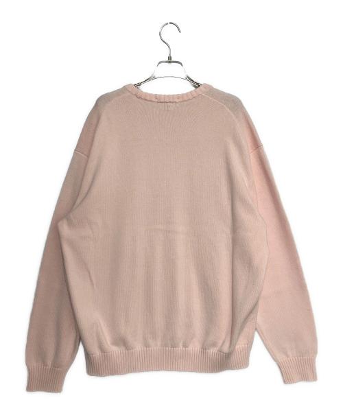 SUPREME（シュプリーム）SUPREME (シュプリーム) Tonal paneled Sweater ピンク サイズ:Lの古着・服飾アイテム