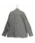 VETEMENTS (ヴェトモン) 18SS MONOGRAM L/S OVERSIZED SHIRT ホワイト×ブラック サイズ:S：32000円