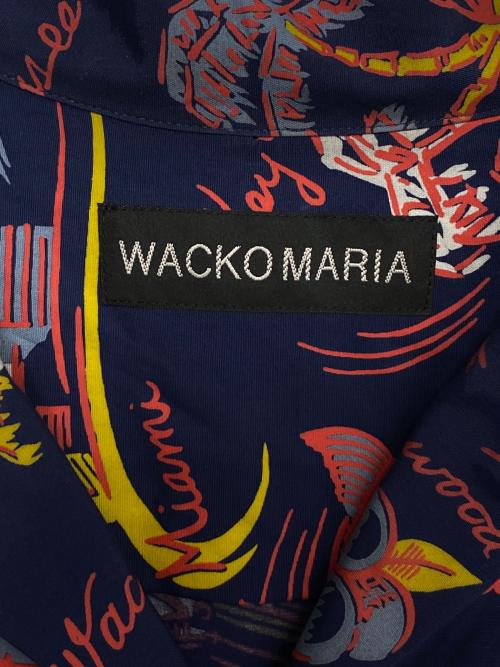 WACKO MARIA（ワコマリア）WACKO MARIA (ワコマリア) HAWAIIAN SHIRT S/S TYPE-2 ネイビー サイズ:XLの古着・服飾アイテム
