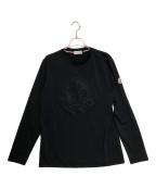 MONCLERモンクレール）の古着「カットソー」｜ブラック