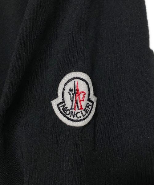 MONCLER（モンクレール）MONCLER (モンクレール) カットソー ブラック サイズ:Mの古着・服飾アイテム