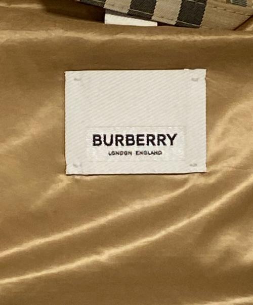 BURBERRY（バーバリー）BURBERRY (バーバリー) ホースフェリー ノバチェック ダウンベスト カーキ サイズ:Lの古着・服飾アイテム