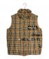 BURBERRY（バーバリー）の古着「ホースフェリー ノバチェック ダウンベスト」｜カーキ