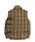 BURBERRY (バーバリー) ホースフェリー ノバチェック ダウンベスト カーキ サイズ:L：60000円