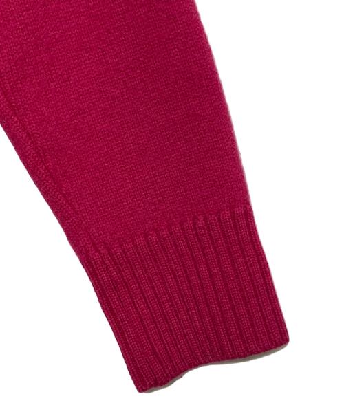 AMI PARIS（アミ パリス）AMI PARIS (アミ パリス) pullover knit　( プルオーバー ニット ) ショッキングピンク サイズ:XSの古着・服飾アイテム