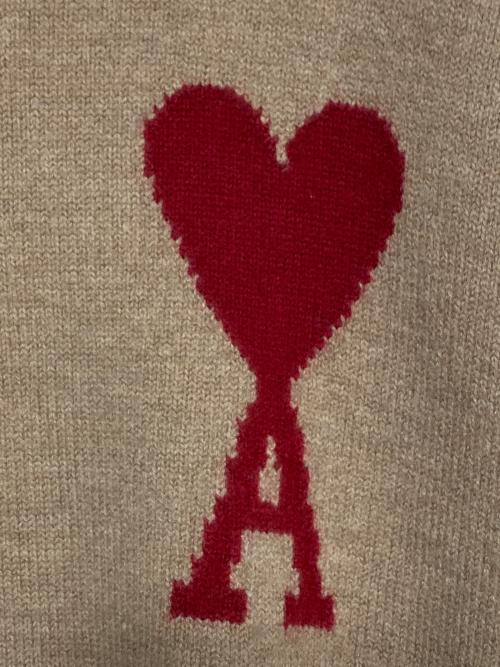 AMI PARIS（アミ パリス）AMI PARIS (アミ パリス)  turtleneck knit ( タートルネックニット ) ブラウン サイズ:Lの古着・服飾アイテム