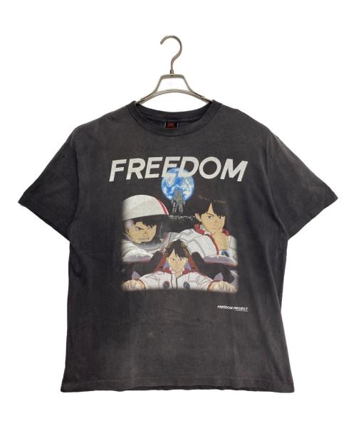 SAINT MICHAEL（セントマイケル）SAINT MICHAEL (セントマイケル) TEE FREEDOM 大友克洋 グレー サイズ:XLの古着・服飾アイテム