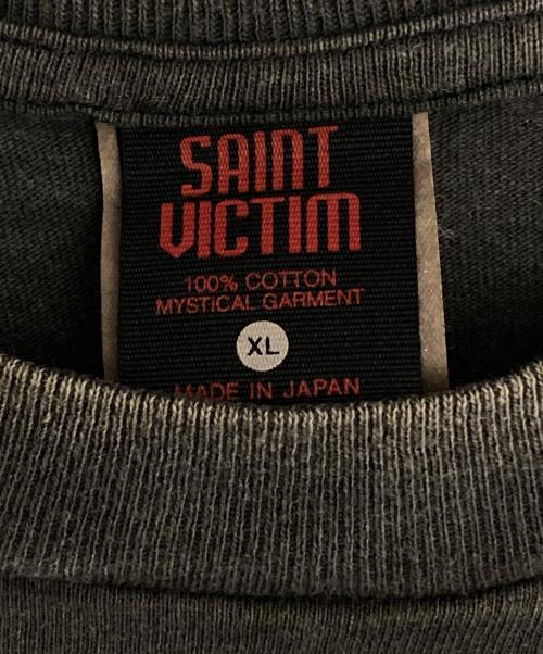 SAINT MICHAEL（セントマイケル）SAINT MICHAEL (セントマイケル) GS SS TEE/GITS/BLACK グレー サイズ:XLの古着・服飾アイテム