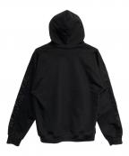 vetementヴェットモン）の古着「Sleeve Gothic Hoodie」｜ブラック