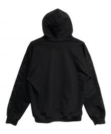 vetement（ヴェットモン）の古着「Sleeve Gothic Hoodie」｜ブラック