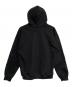 vetement（ヴェットモン）の古着「Sleeve Gothic Hoodie」｜ブラック