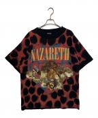 SAINT MICHAELセントマイケル）の古着「SS TEE Heart」｜ブラック×レッド