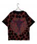 SAINT MICHAEL (セントマイケル) SS TEE Heart ブラック×レッド サイズ:XL：30000円