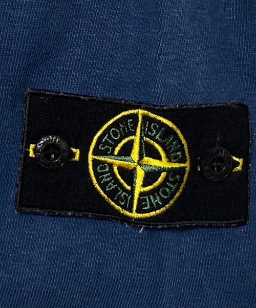 STONE ISLAND（ストーンアイランド）STONE ISLAND (ストーンアイランド) ポケット プルオーバー スウェット ブルー サイズ:Mの古着・服飾アイテム