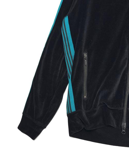 Needles（ニードルズ）Needles (ニードルズ) RC TRACK JACKET ブラック×ブルー サイズ:Sの古着・服飾アイテム
