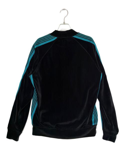 Needles（ニードルズ）Needles (ニードルズ) RC TRACK JACKET ブラック×ブルー サイズ:Sの古着・服飾アイテム