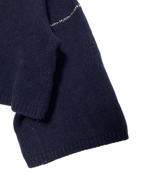 RAF SIMONS（ラフシモンズ）RAF SIMONS (ラフシモンズ) 19AW Oversized RS Knit ネイビー サイズ:Mの古着・服飾アイテム