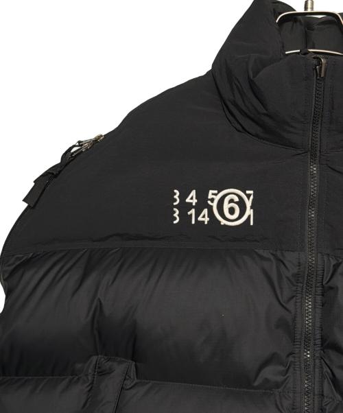 THE NORTH FACE（ザ ノース フェイス）THE NORTH FACE (ザ ノース フェイス) MM6 Maison Margiela (エムエムシックスメゾンマルジェラ) Circle Nuptse Jacket ブラック サイズ:Sの古着・服飾アイテム
