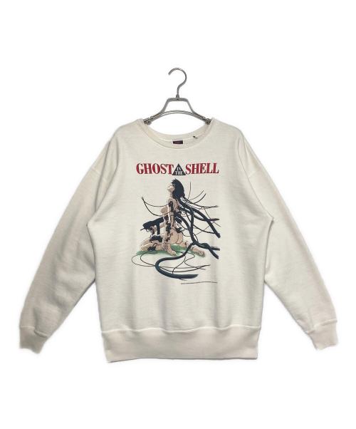 SAINT MICHAEL（セントマイケル）SAINT MICHAEL (セントマイケル) GS CRW-N SWT / GST IN THE S / WHT ホワイト サイズ:Mの古着・服飾アイテム