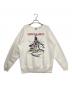 SAINT MICHAEL（セントマイケル）の古着「GS CRW-N SWT / GST IN THE S / WHT」｜ホワイト