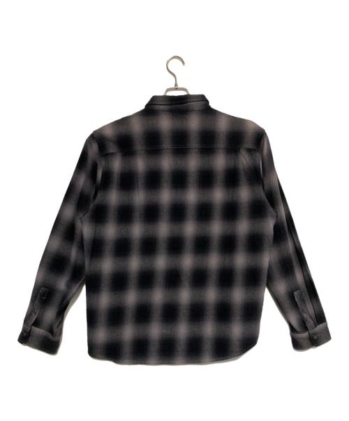 stussy（ステューシー）stussy (ステューシー) Pete Plaid Shirt ブラック サイズ:Lの古着・服飾アイテム