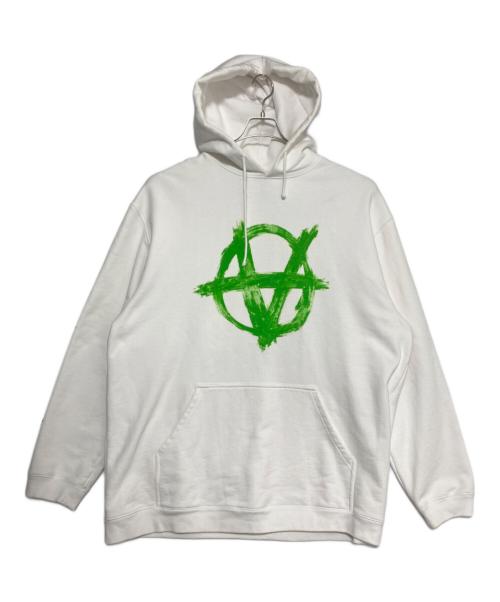 VETEMENTS（ヴェトモン）VETEMENTS (ヴェトモン) Anarchy Hoodie ホワイト サイズ:XSの古着・服飾アイテム